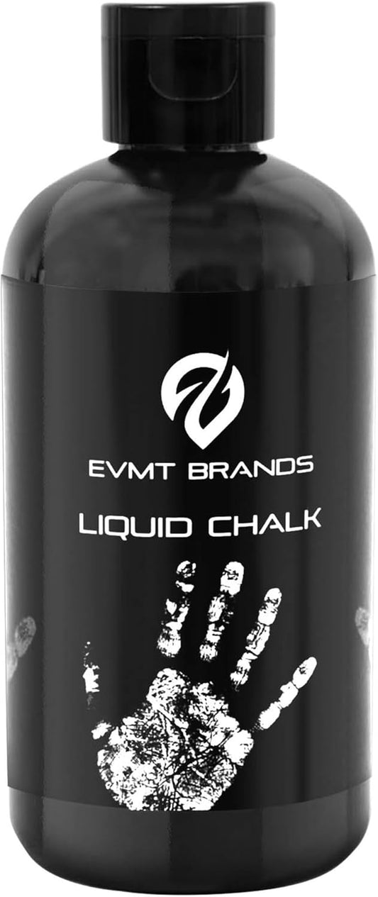 Liquid Chalk, Mess Free Gym Chalk for Weightlifting, Gymnastics, Rock Climbing, Dancing. Sweat Resistant and Long Lasting for Stronger Grip. Package May Vary.