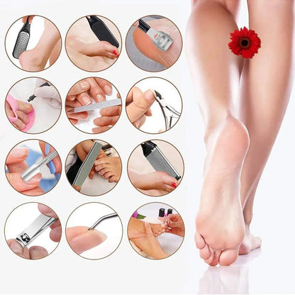 Electric Callus Remover for Feet with Vacuum, Professional Pedicure Tools Kit Callus Remover, Rechargeable Waterproof Foot File for Foot Care Deadskin Remover with 3 Heads & 2 Speed, LCD Display